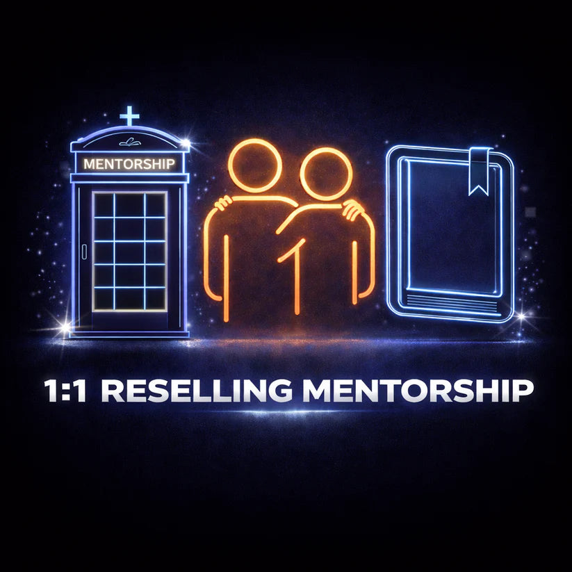 1:1 Reselling mentorship